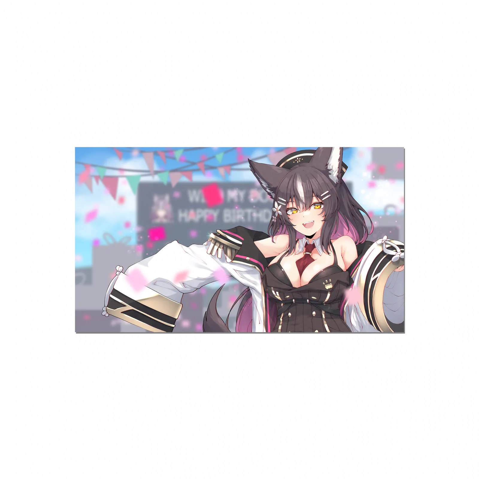 Chisaka Airi Birthday Illustration Print