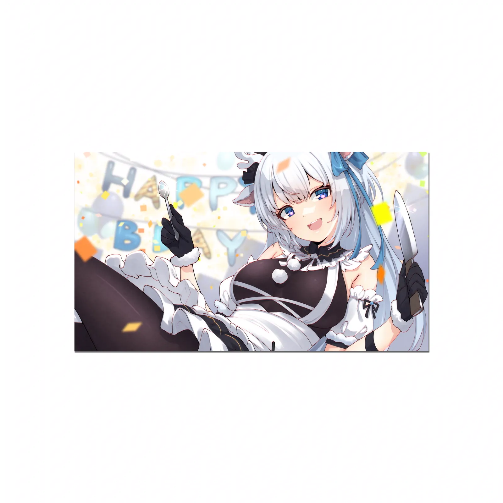 Hakushika Iori Birthday Illustration Print