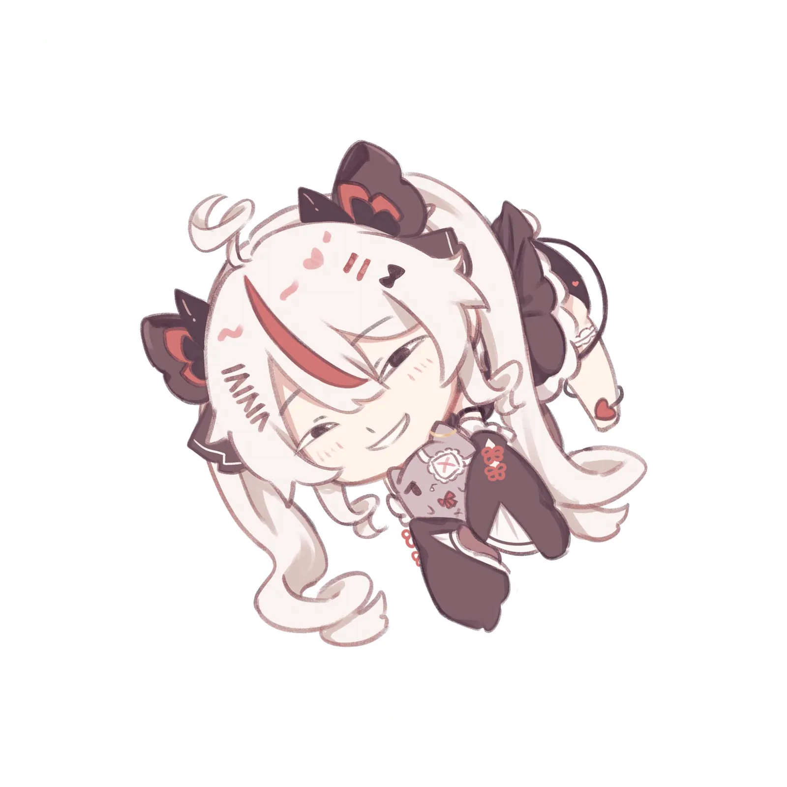 Remilia Nephys Birthday Chibi Key Chain