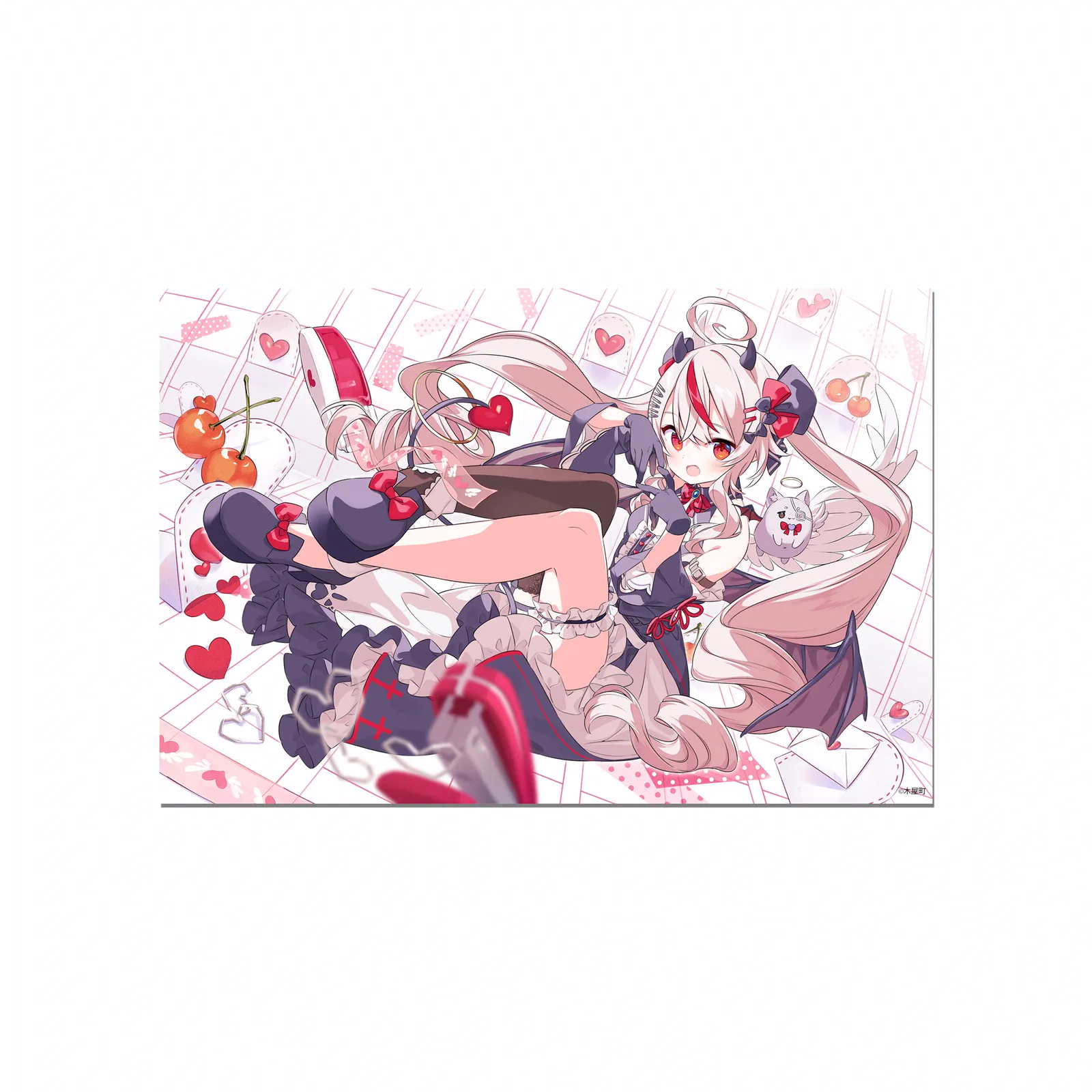 Remilia Nephys Birthday Illustration Print