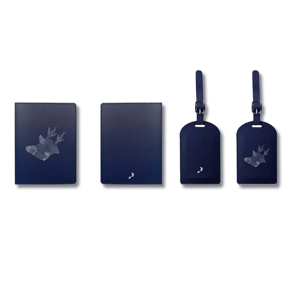 Hakushika Iori 2023 Birthday Luggage Tag and Passport Holder [PRE-ORDER]