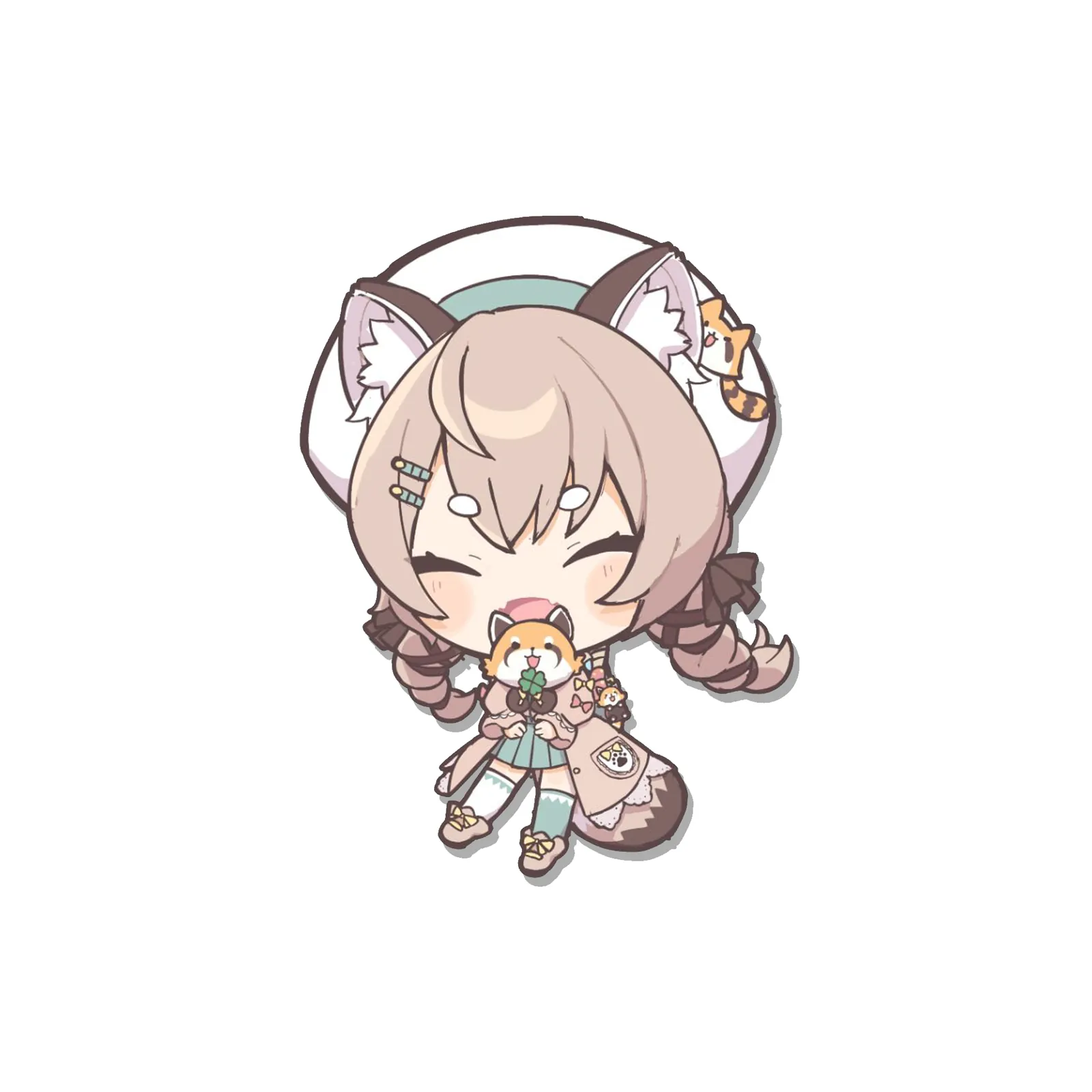 Panko Komachi Birthday Keychain Set