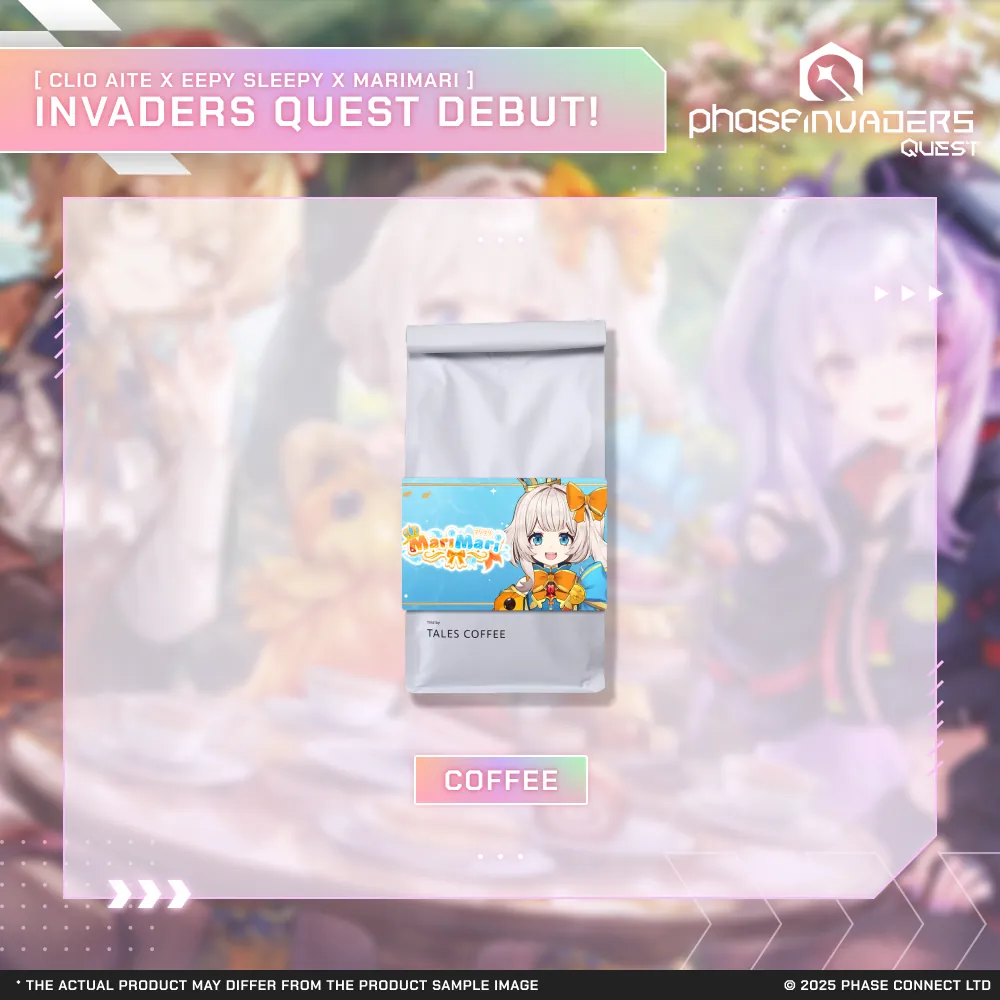 Phase Invaders Quest - Custom Roast Coffee Beans by Mari Mari 『マリマリ』