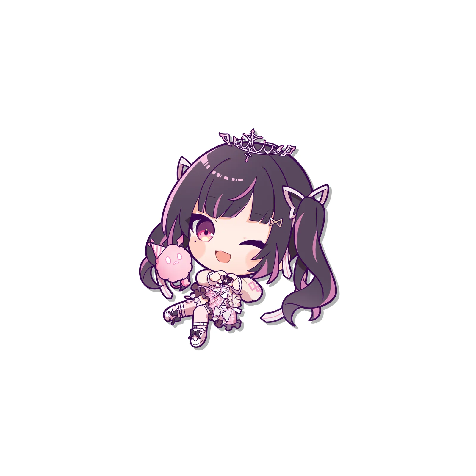 Rie Himemiya Birthday Keychain Set