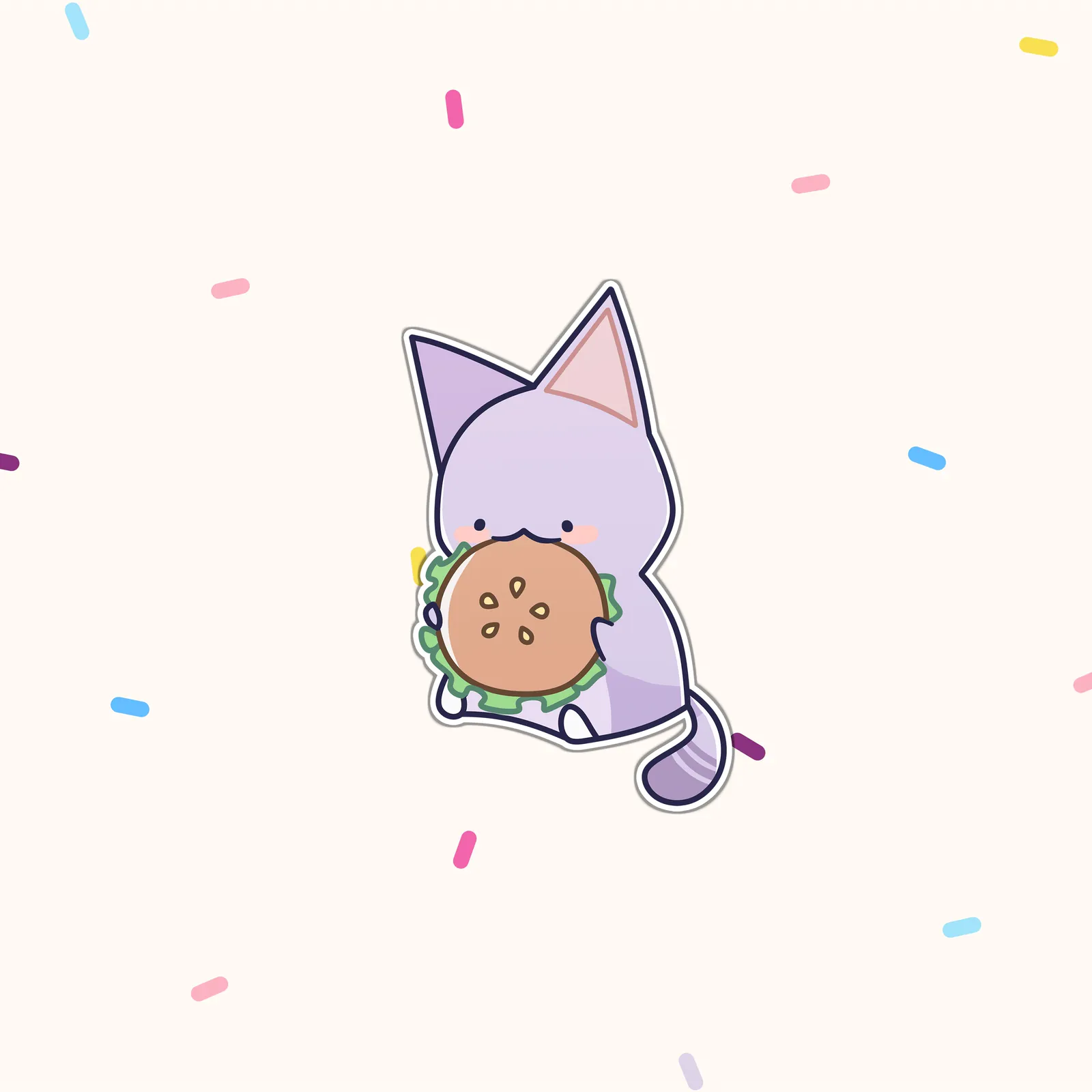 smug Chibi Tenma & Theo Sticker Set