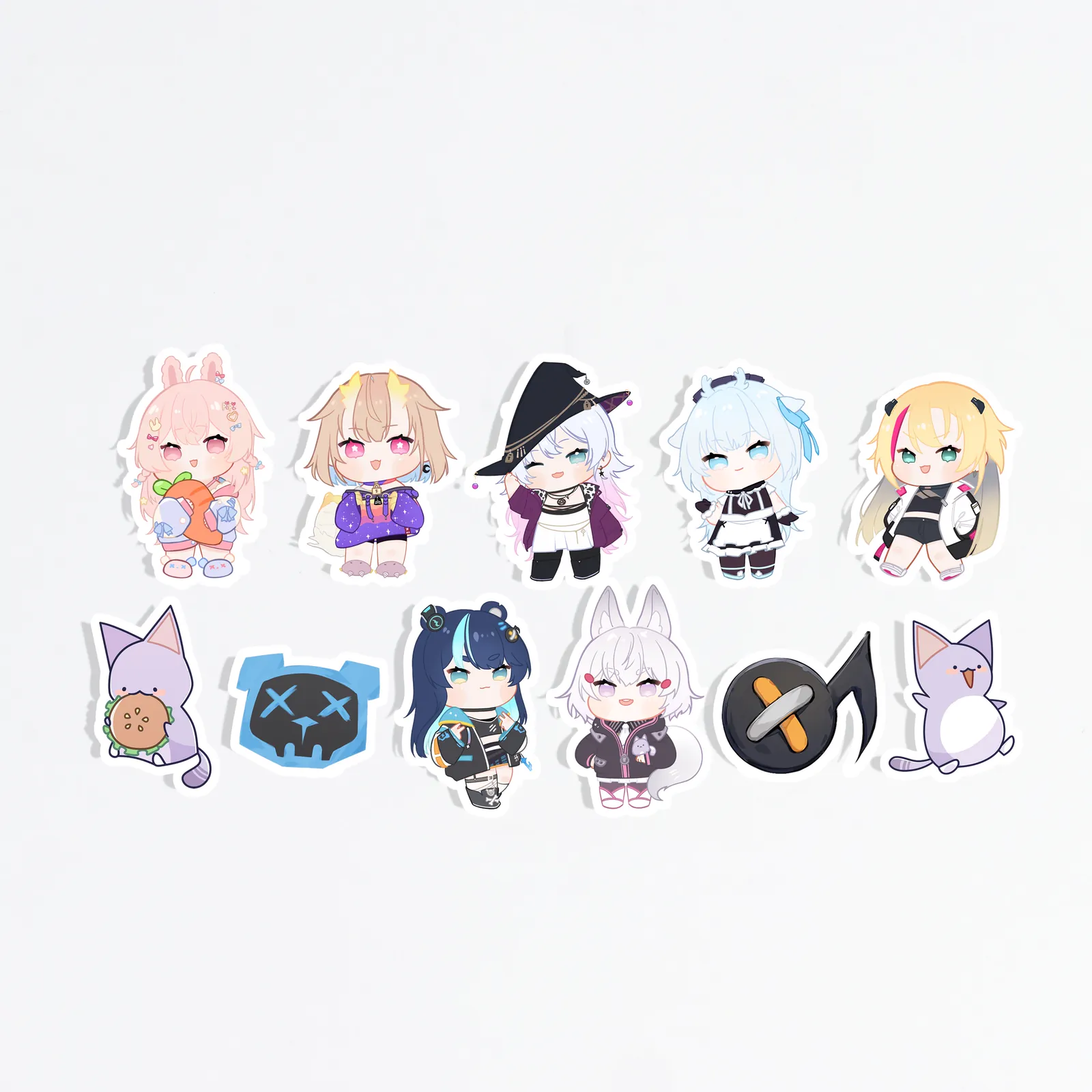 smug Chibi Phase Connect Complete Keychains Collection