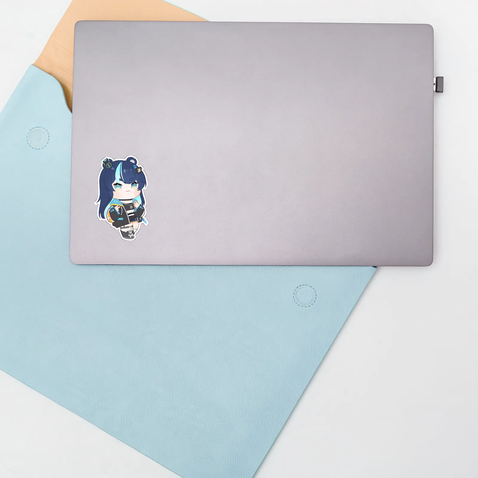 smug Chibi Uruka Fujikura Sticker