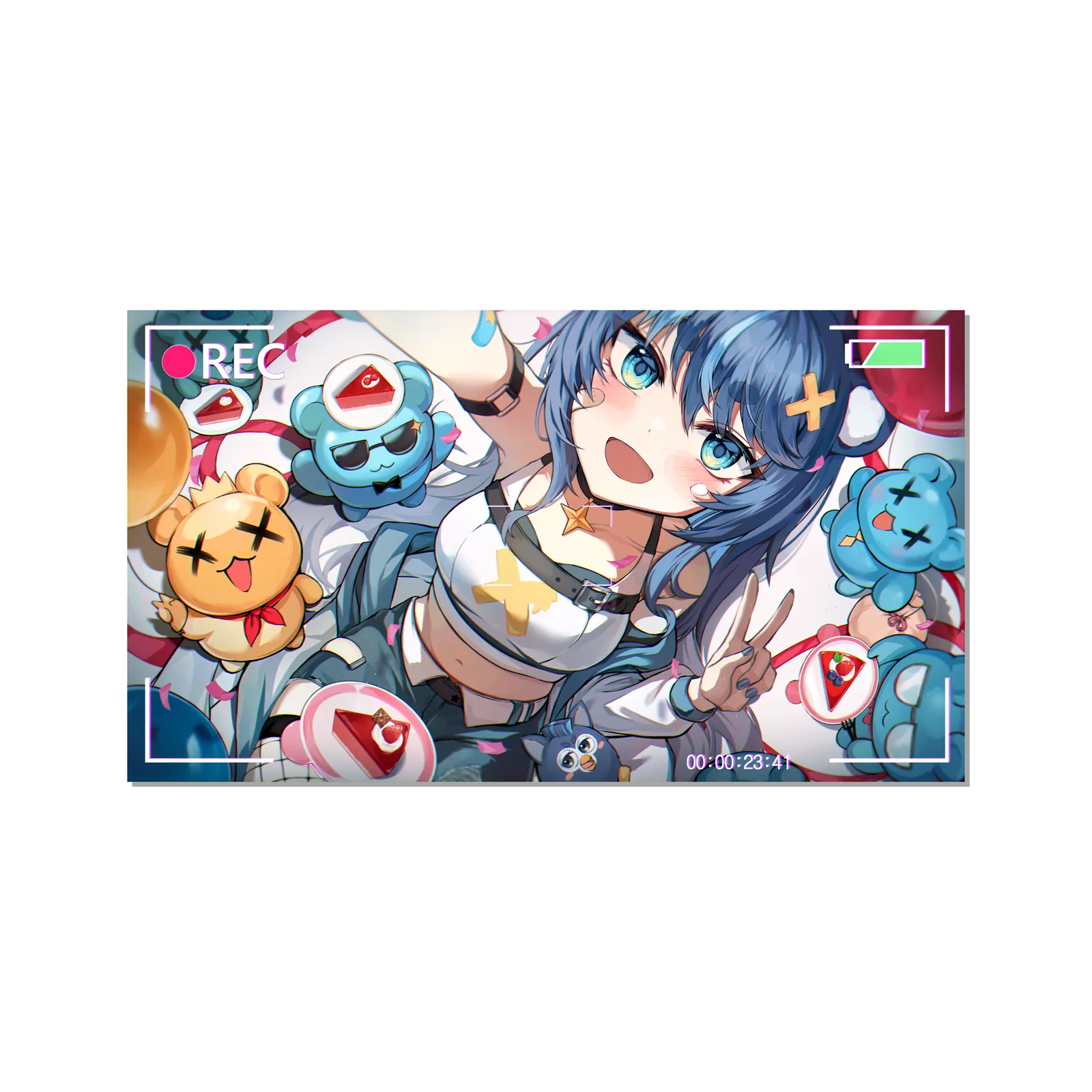 Fujikura Uruka Birthday Deskmat