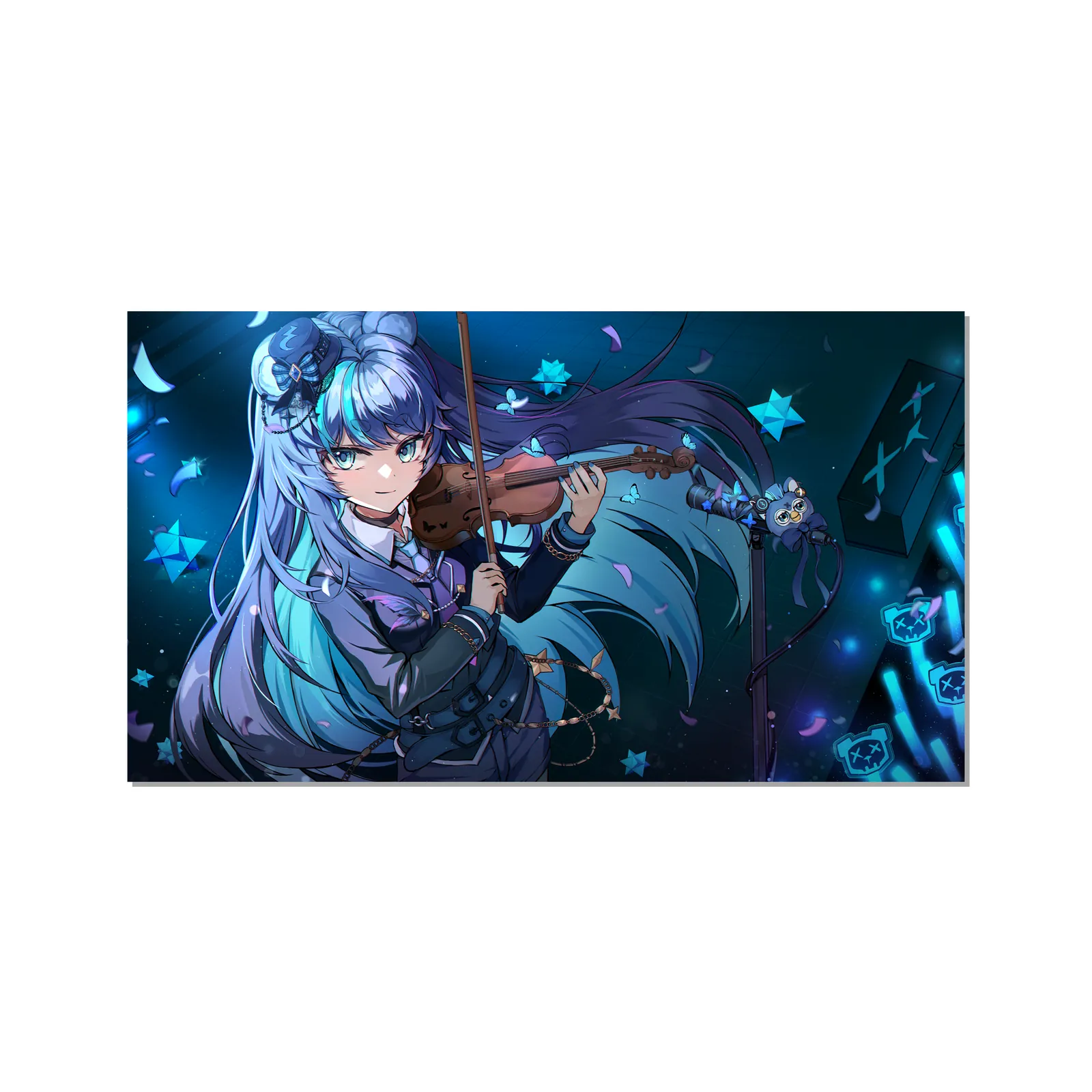 Fujikura Uruka Birthday Violin Print