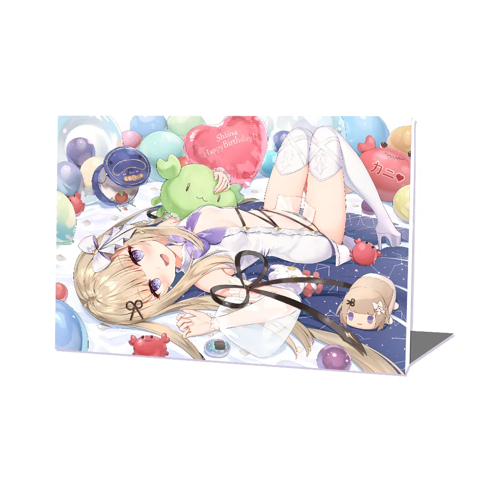 Amanogawa Shiina 2024 Birthday Acrylic Plate [Pre-Order]