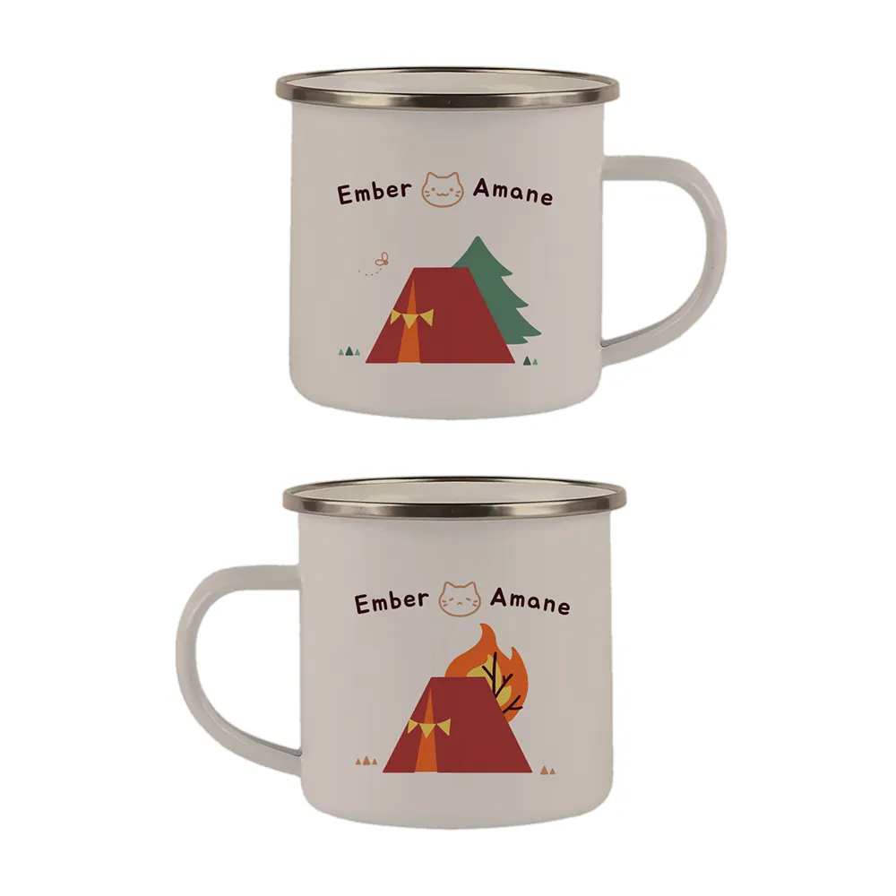 Ember Amane 2024 Birthday Large Camping Mug [Pre-Order]