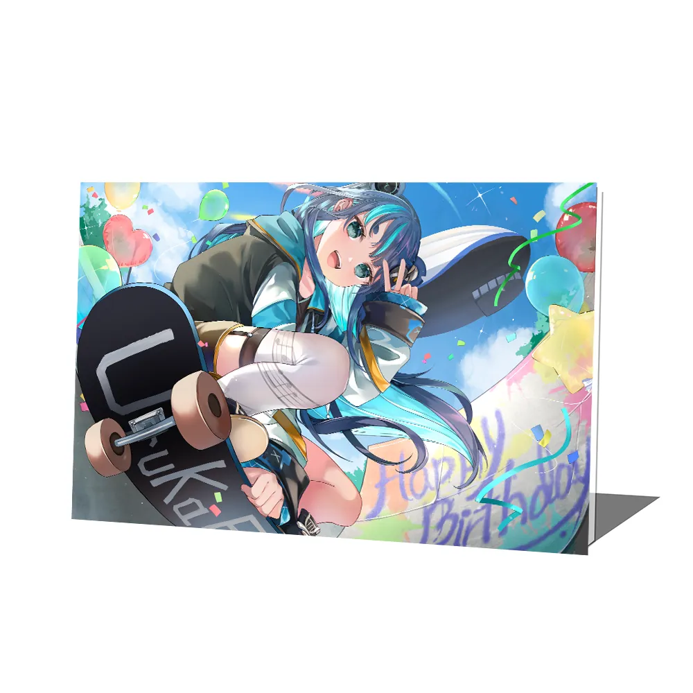 Fujikura Uruka 2024 Birthday Acrylic Plate Standee [Pre-Order]