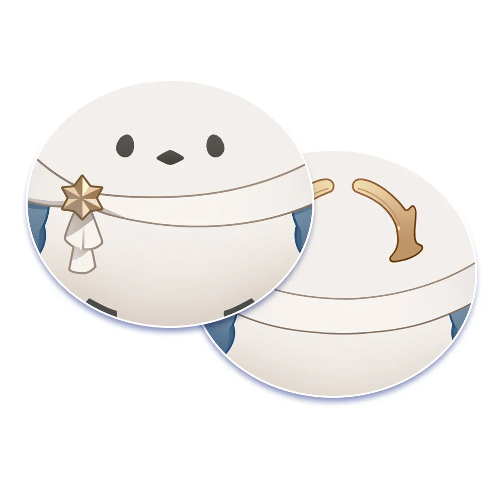 Hikanari Hina 2024 Birthday Manjuu Ball Plush [Pre-Order]