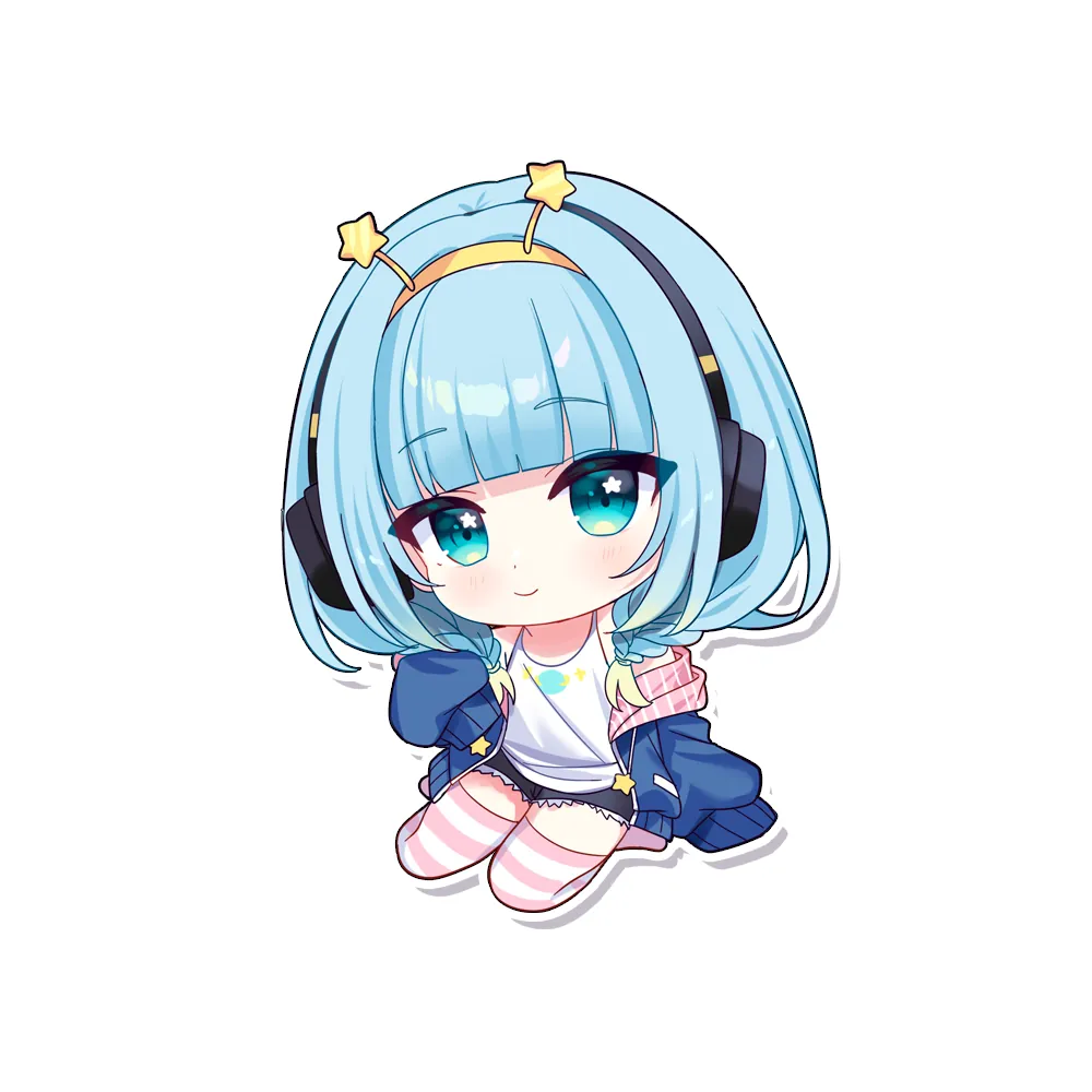 Jelly Hoshiumi New Outfit Celebration 2024 Keychain [Pre-Order]