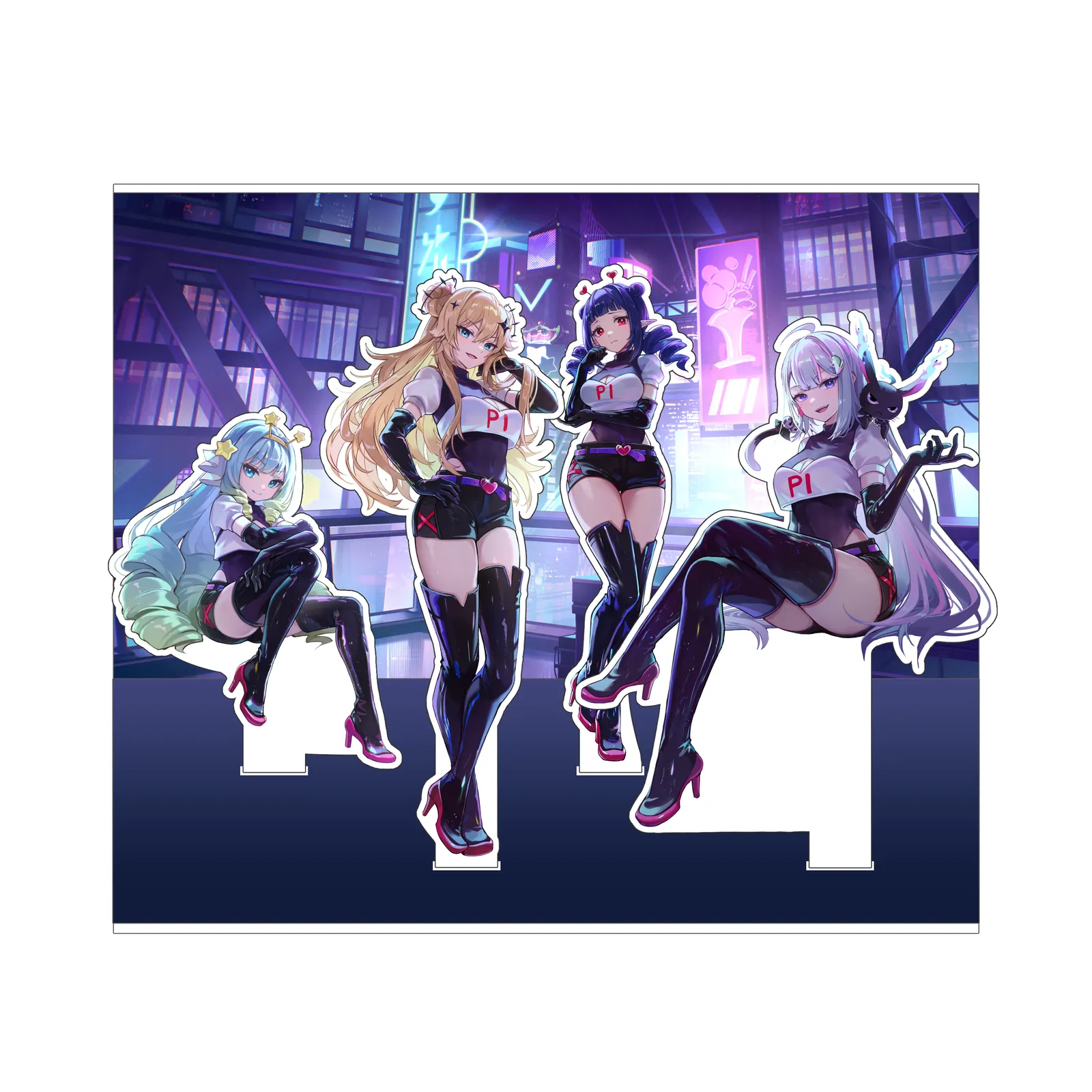 Phase Invaders 2024 Anniversary Acrylic Stand Set [Pre-Order]