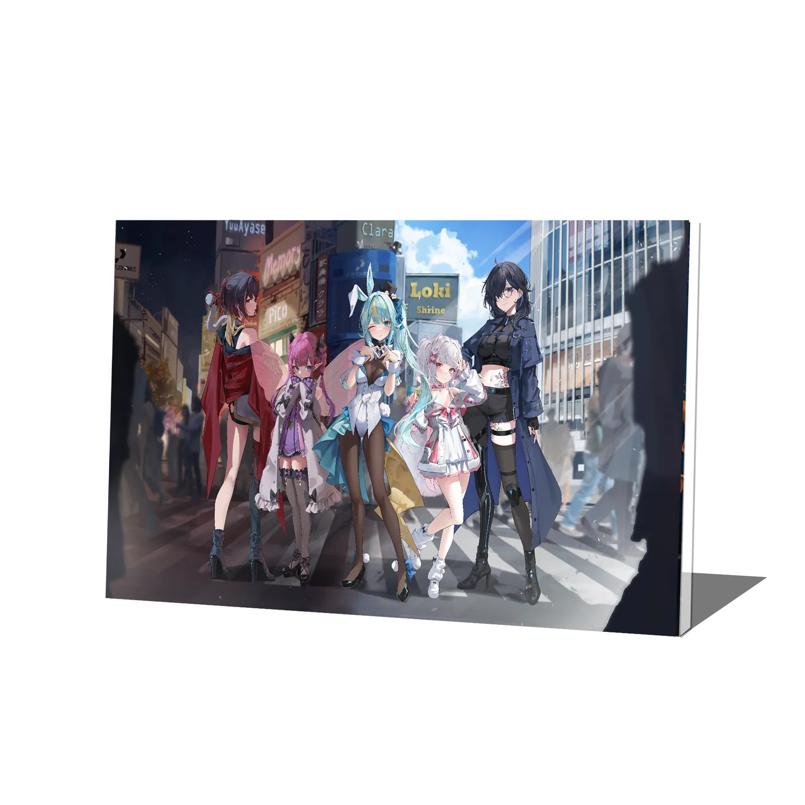 Phase KALEiDO JP Gen 1 Debut Acrylic Plate Standee