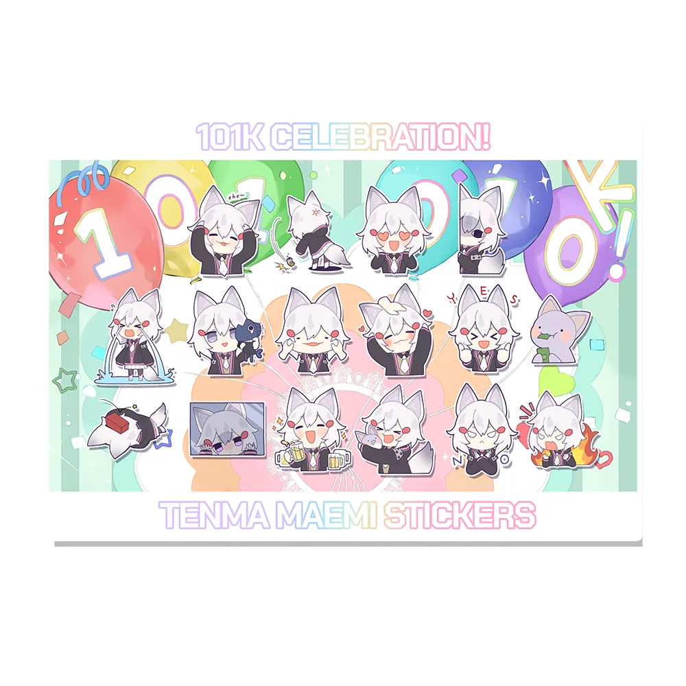 Tenma Maemi 101010 Celebration Sticker Sheet [Pre-Order]
