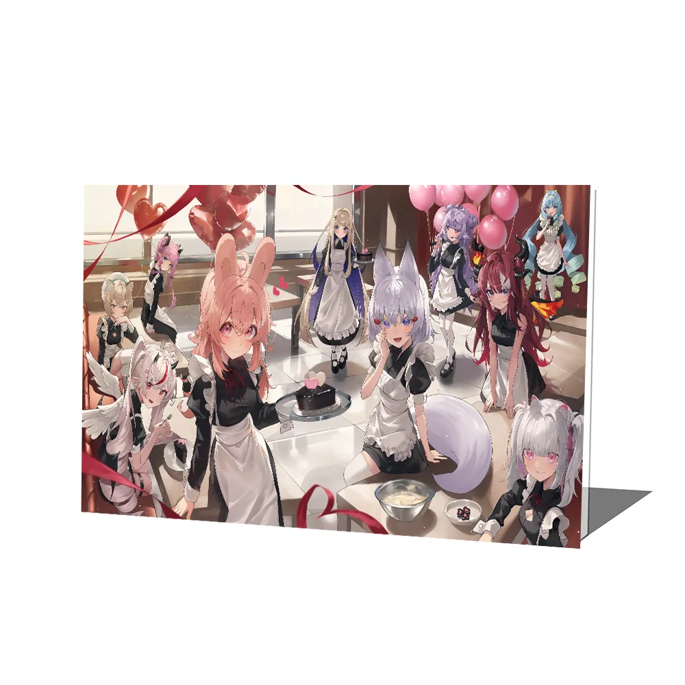 Maid Cafe Collection Valentines Day 2024 Acrylic Panel [PRE-ORDER]