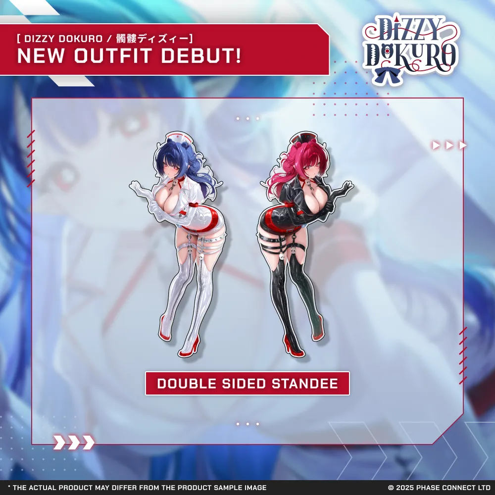 Dizzy Dokuro『髑髏ディズィー』New Outfit - Double Sided Standee