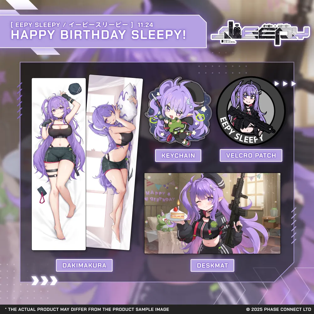 Eepy Sleepy『イーピースリーピー』Birthday 2025 Celebration Collection