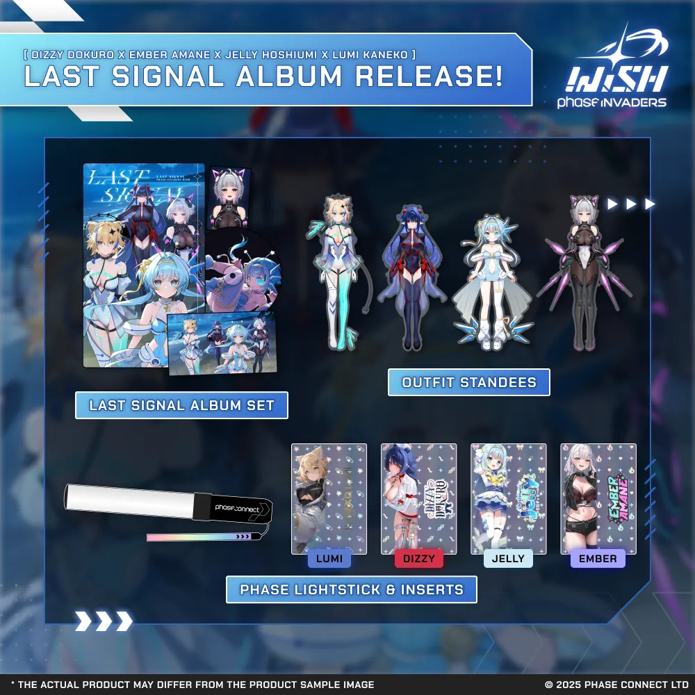 Invaders WISH: Last Signal Album Release Collection