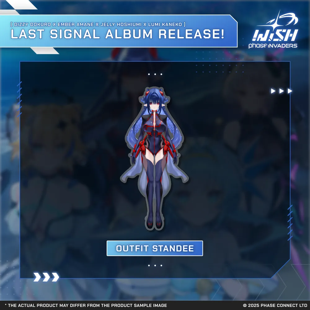 Invaders WISH: Last Signal - Dizzy Dokuro 『髑髏ディズィー』Plugsuit Standee
