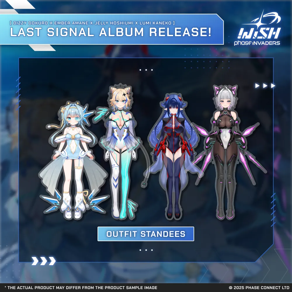 Invaders WISH: Last Signal - Plugsuit Standee Bundle
