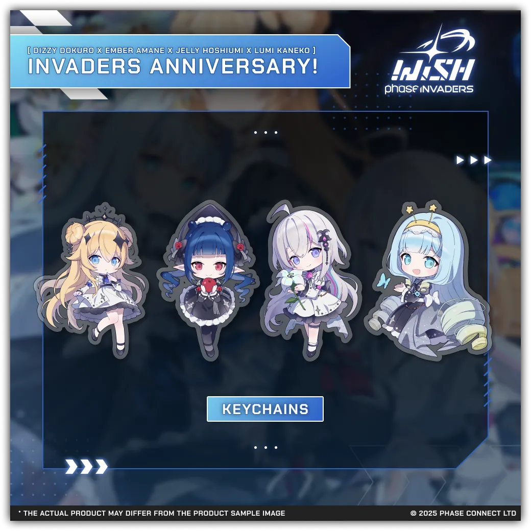 Invaders WISH 2025 Second Anniversary Collection