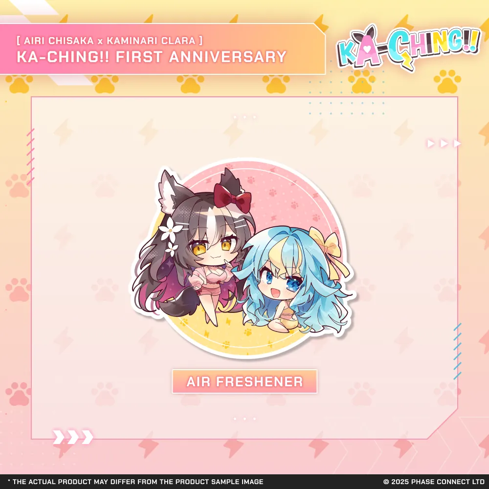 KA-CHING!! First Anniversary Celebration 'Seggs Bomb' Air Freshener [Pre-Order]