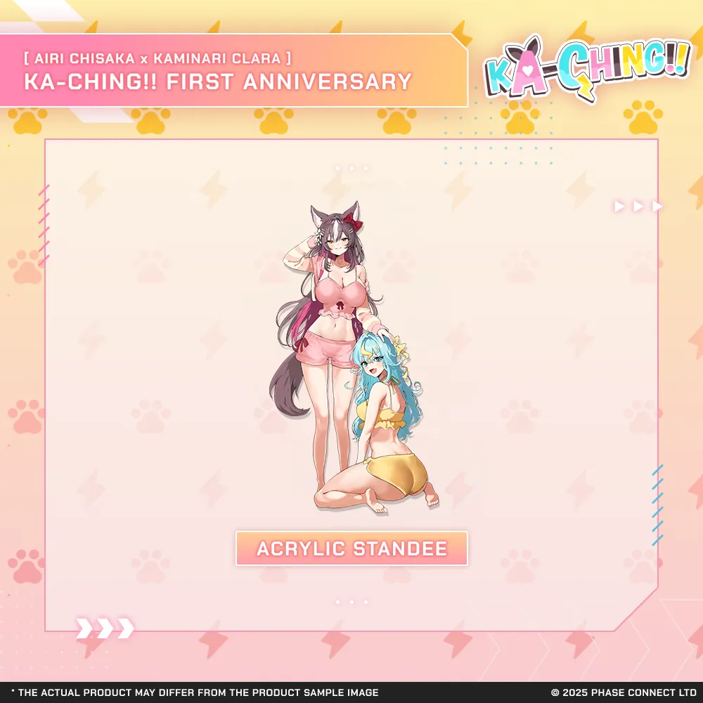 KA-CHING!! First Anniversary Celebration Large Standee [Pre-Order]
