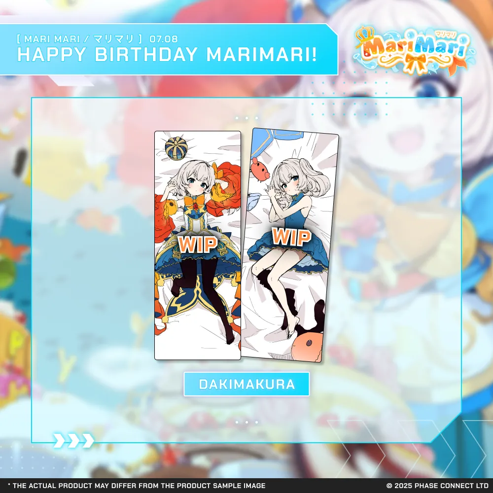 MariMari_EN『マリマリ』Birthday 2025 Celebration - Dakimakura