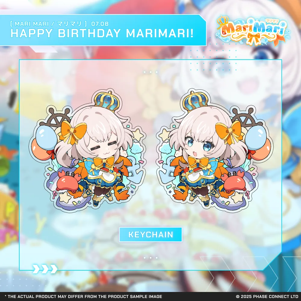 MariMari_EN『マリマリ』Birthday 2025 Celebration - Keychain