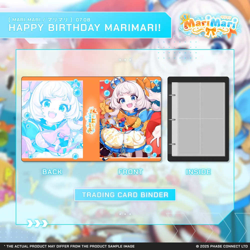 MariMari_EN『マリマリ』Birthday 2025 Celebration - Trading Card Binder