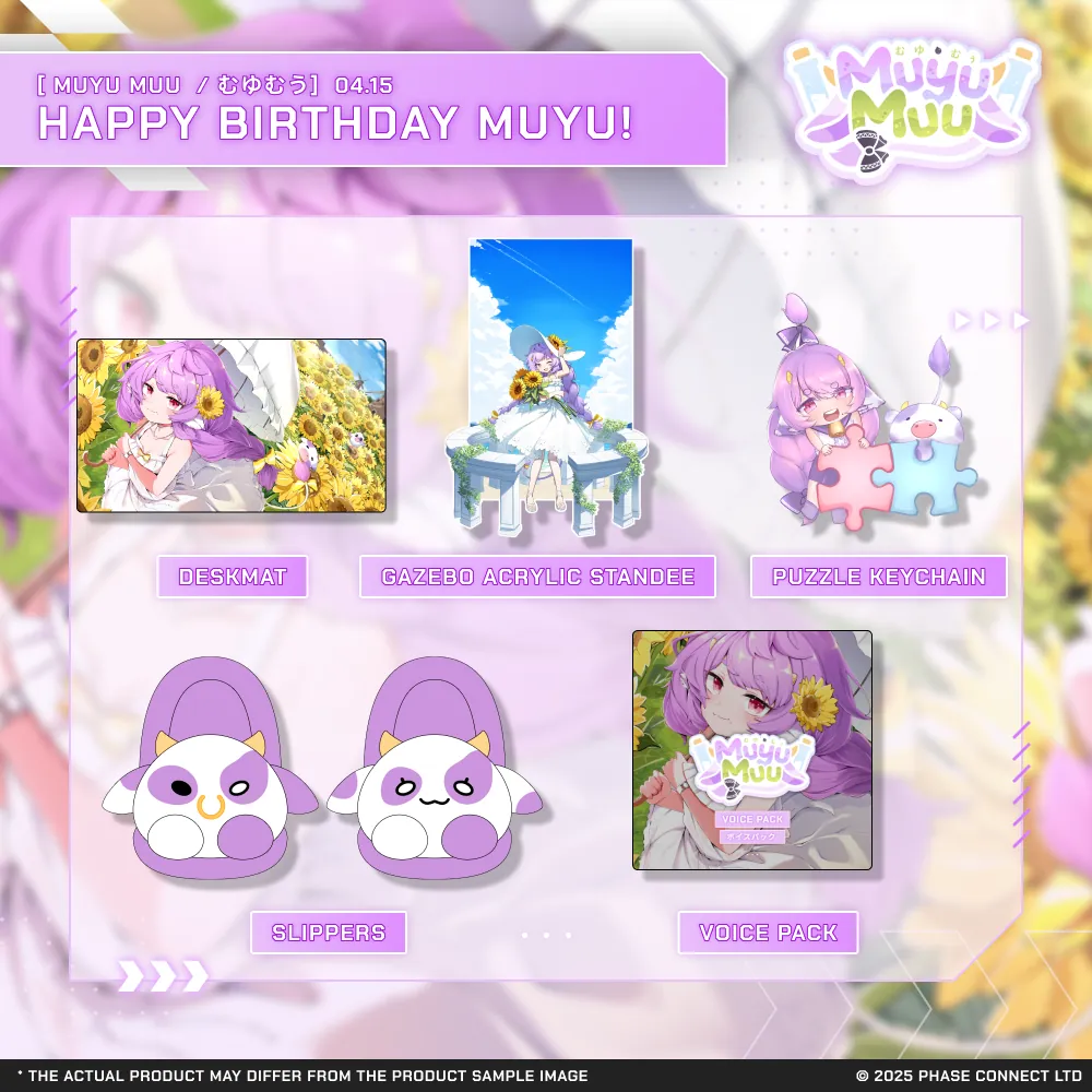 Muyu Muu『むうむゆ』Birthday 2025 Celebration Collection