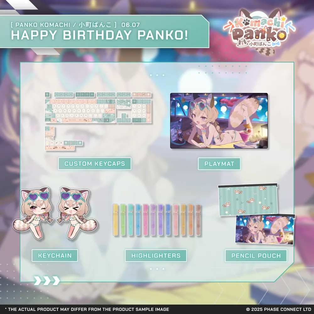 Panko Komachi『小町ぱんこ』Birthday 2025 Celebration Collection