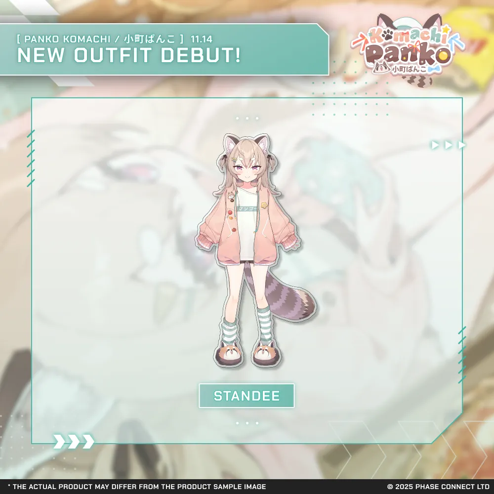 Panko Komachi『小町ぱんこ』New Outfit Celebration - Neetko Standee
