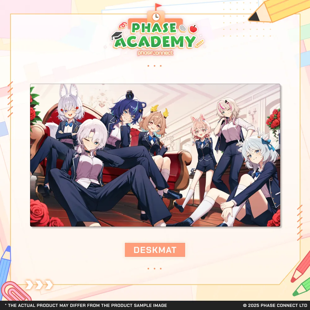 Phase Academy 2025 – Clubroom Deskmats
