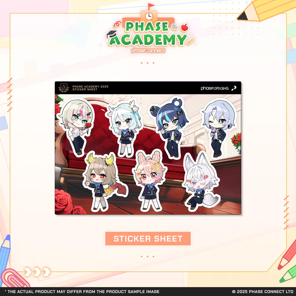 Phase Academy 2025 – Roll Call Sticker Sets