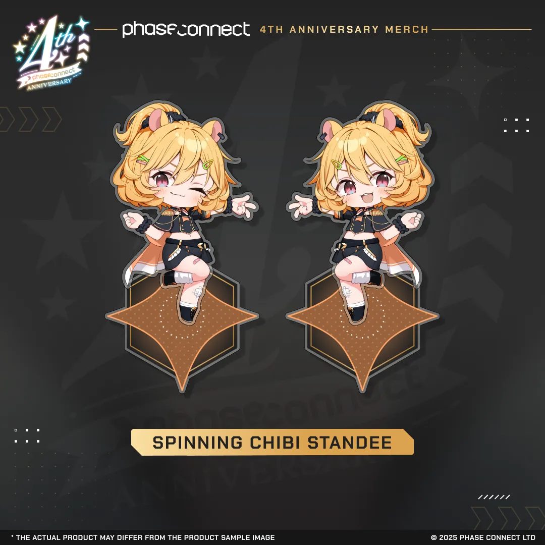 Phase Connect 4th Anniversary – Euphoria Spinning Chibi Standee