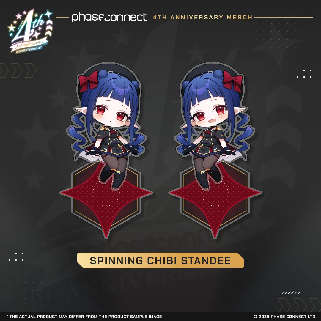 Phase Connect 4th Anniversary – Invaders WISH Spinning Chibi Standee