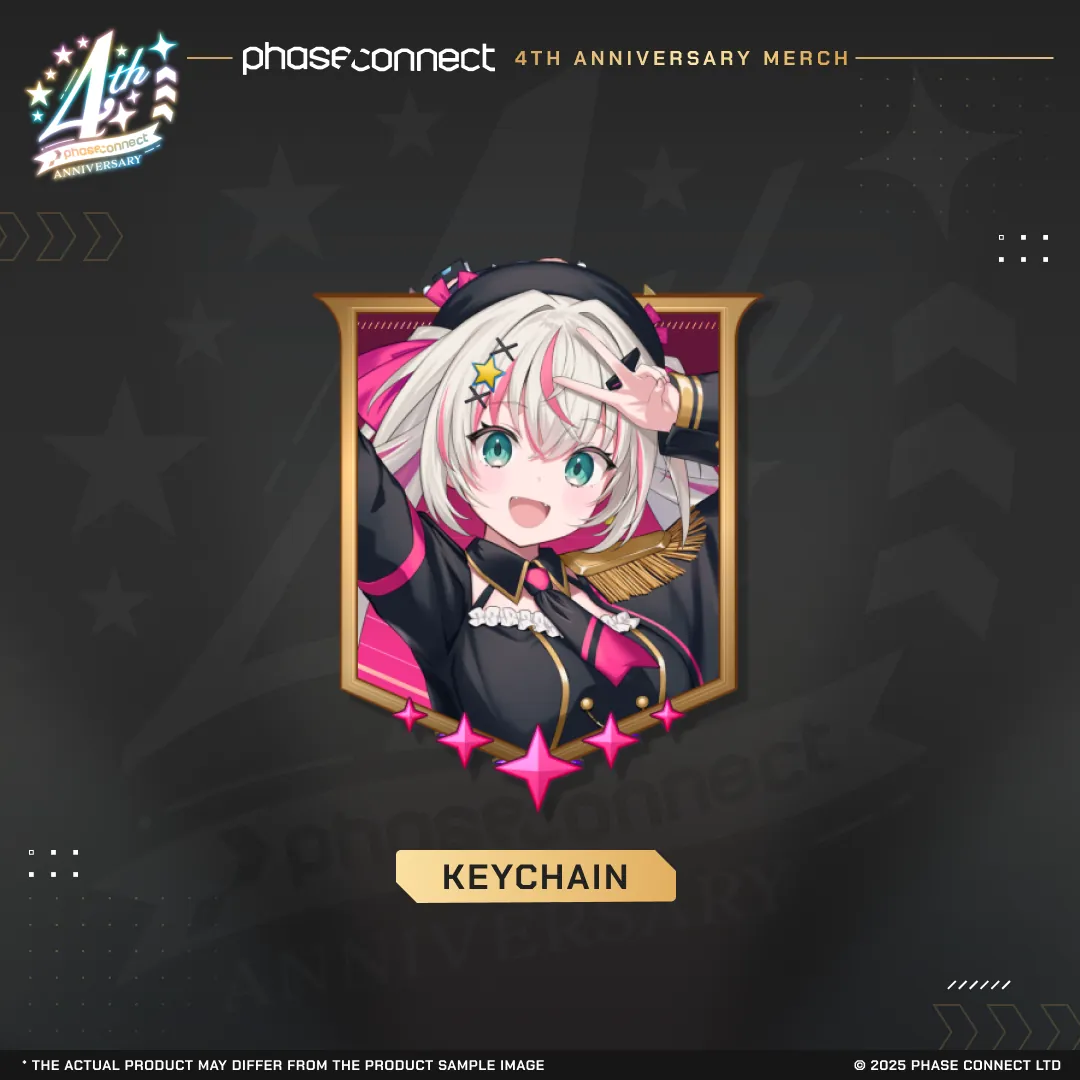 Phase Connect 4th Anniversary – OriginS Glitter Keychain