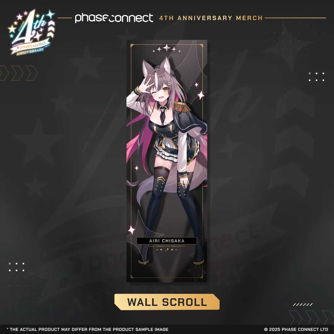 Phase Connect 4th Anniversary – ALiAS Mini Wall Scroll