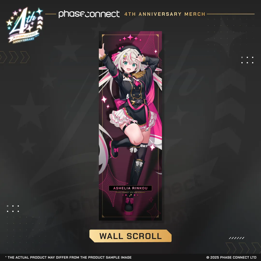 Phase Connect 4th Anniversary – OriginS Mini Wall Scroll
