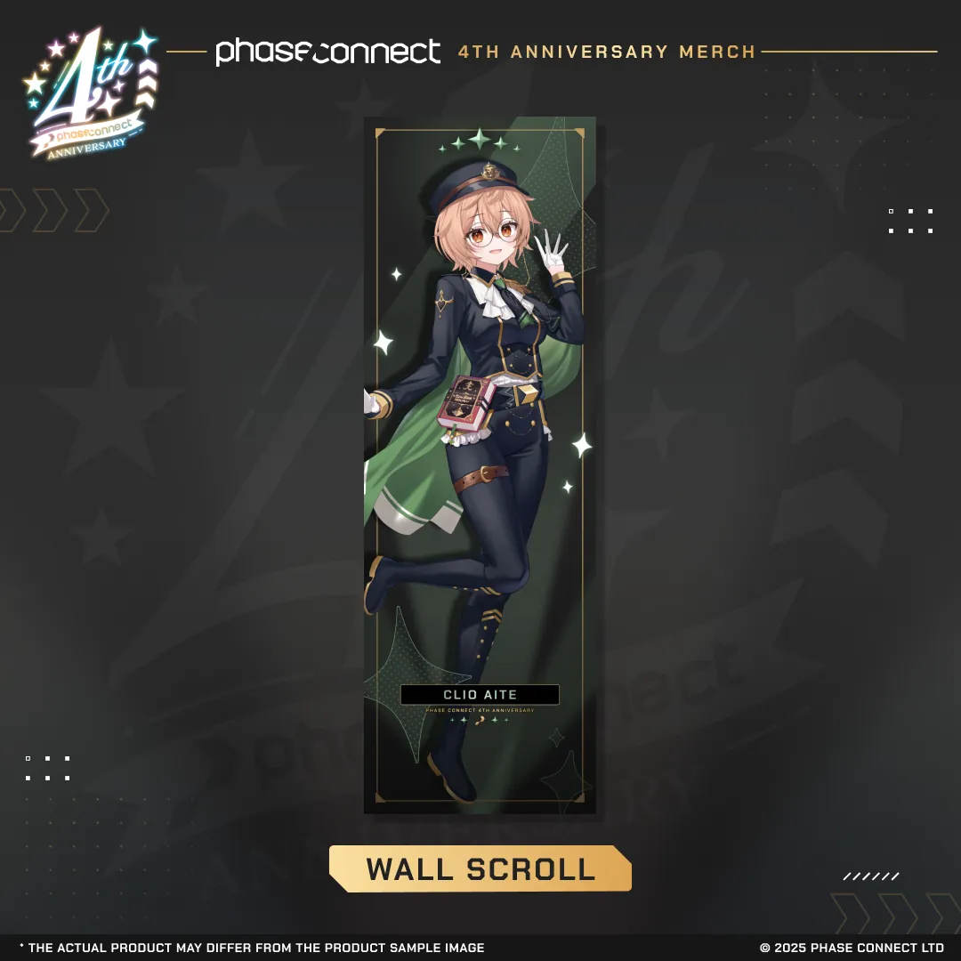 Phase Connect 4th Anniversary – Invaders QUEST Mini Wall Scroll