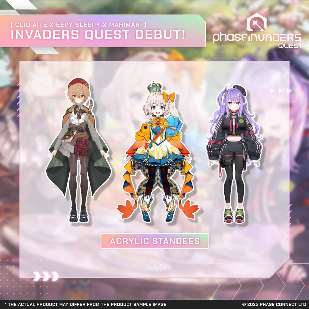 Phase Invaders Quest - Official Model Standee Collection