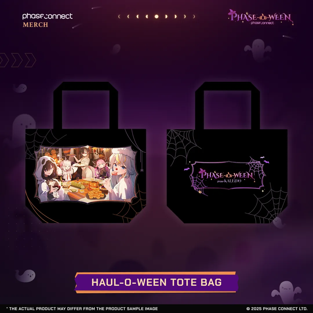 Phase-O-Ween –  KALEiDO Haul-O-ween Tote Bag