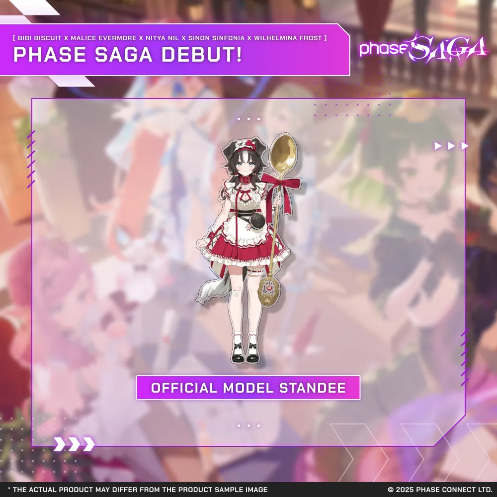 Bibi Biscuit 『びび・びすけっと』Official Model Standee