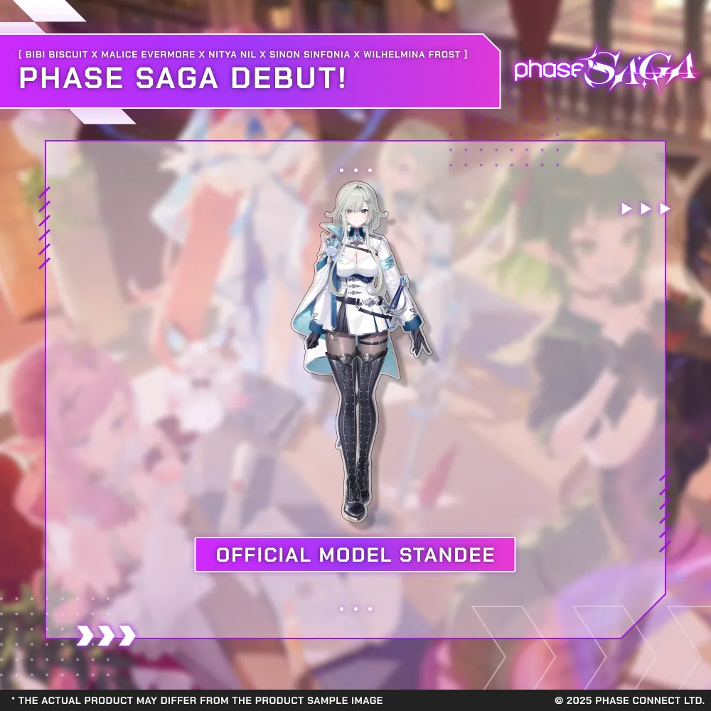 Wilhelmina Frost『ウィルヘルミナ・フロスト』Official Model Standee