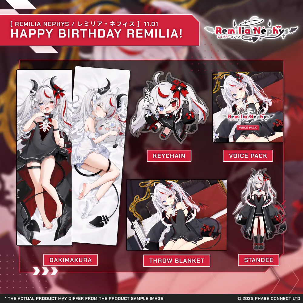 Remilia Nephys『レミリア・ネフィス』Birthday / Overlord Debut 2025 Celebration Co