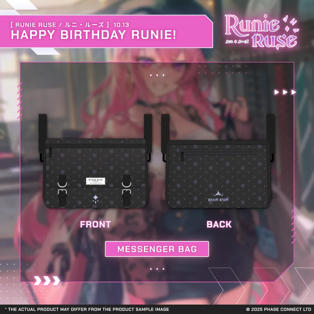 Runie Ruse『ルニ・ルーズ』Birthday 2025 Celebration - Messenger Bag